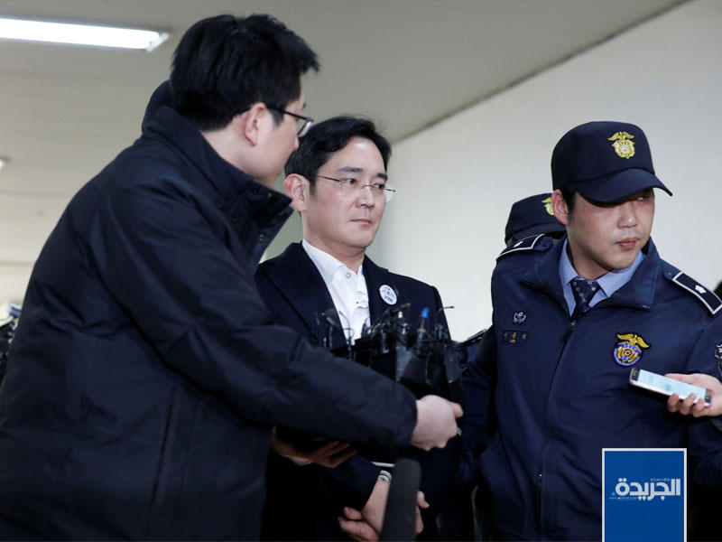 رئيس مجموعة سامسونج جاي واي. لي