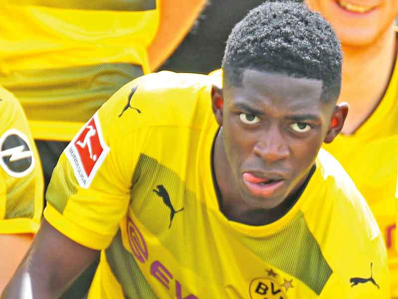 اللاعب الفرنسي عثمان ديمبيلي