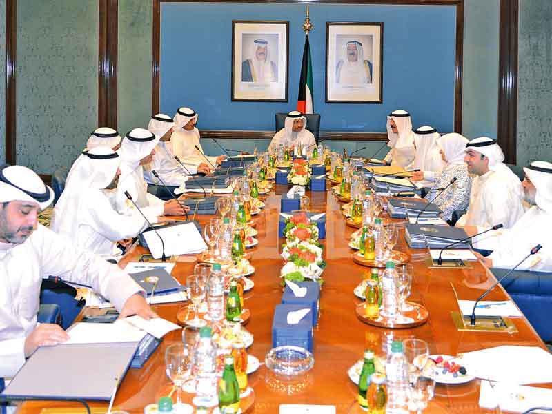 اجتماع سابق لمجلس الوزراء