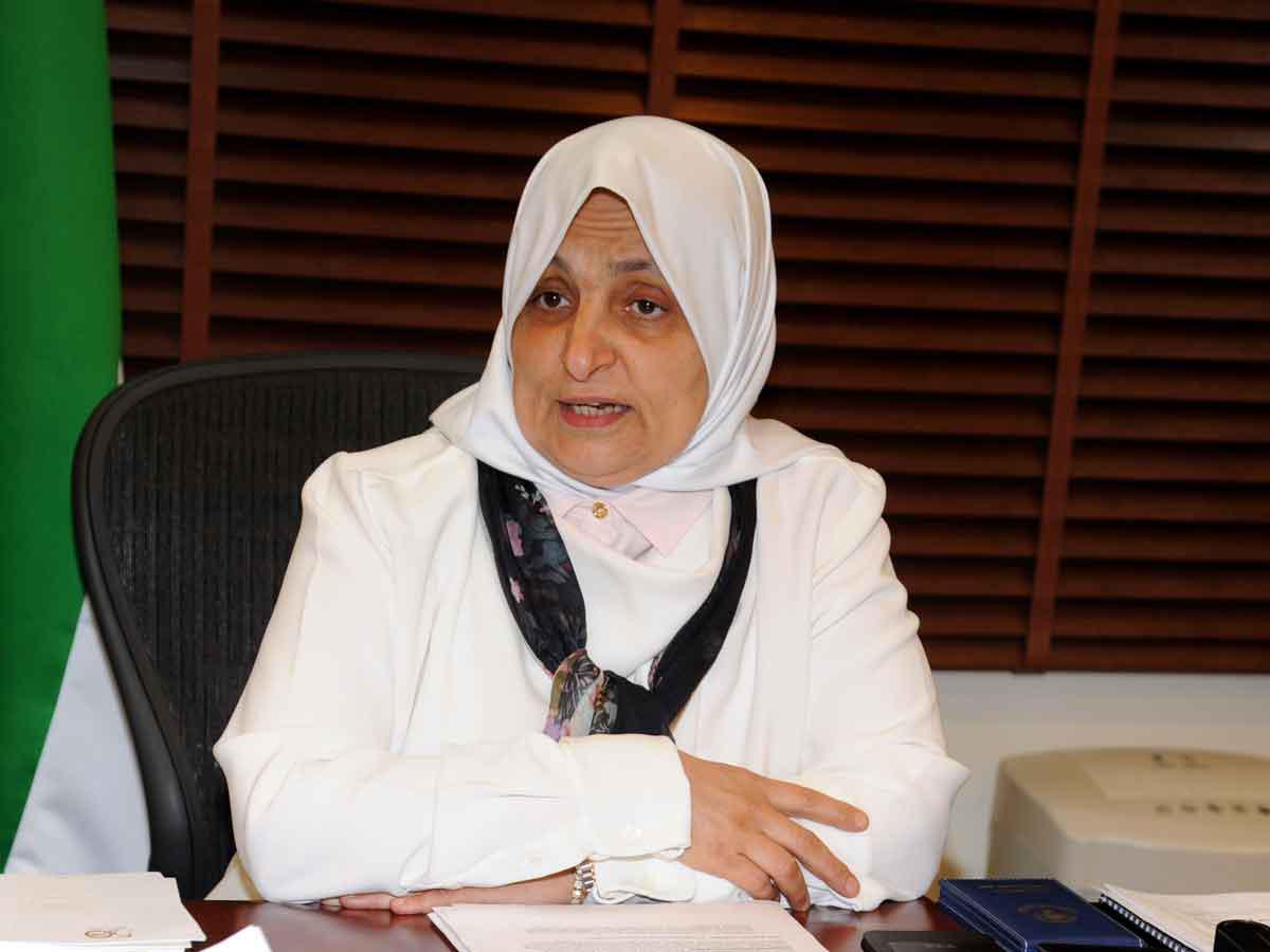 وزيرة الشؤون الاجتماعية والعمل وزيرة الدولة للشؤون الاقتصادية هند الصبيح