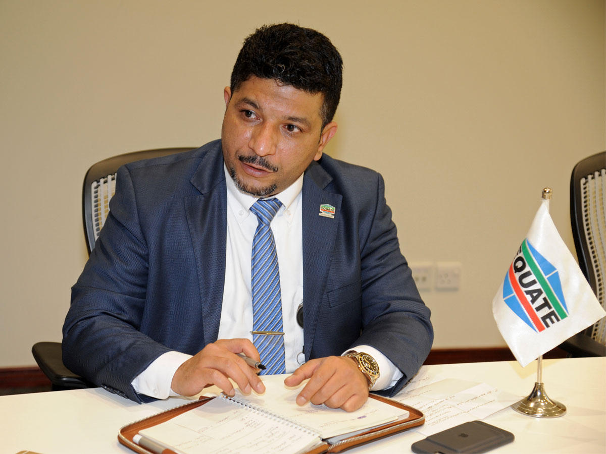  مدير تشغيل العمليات في إدارة المرافق بشركة إيكويت للبتروكيماويات م. محمد العلي