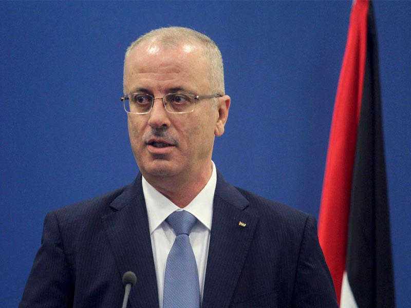  رئيس الوزراء الفلسطيني رامي الحمدالله