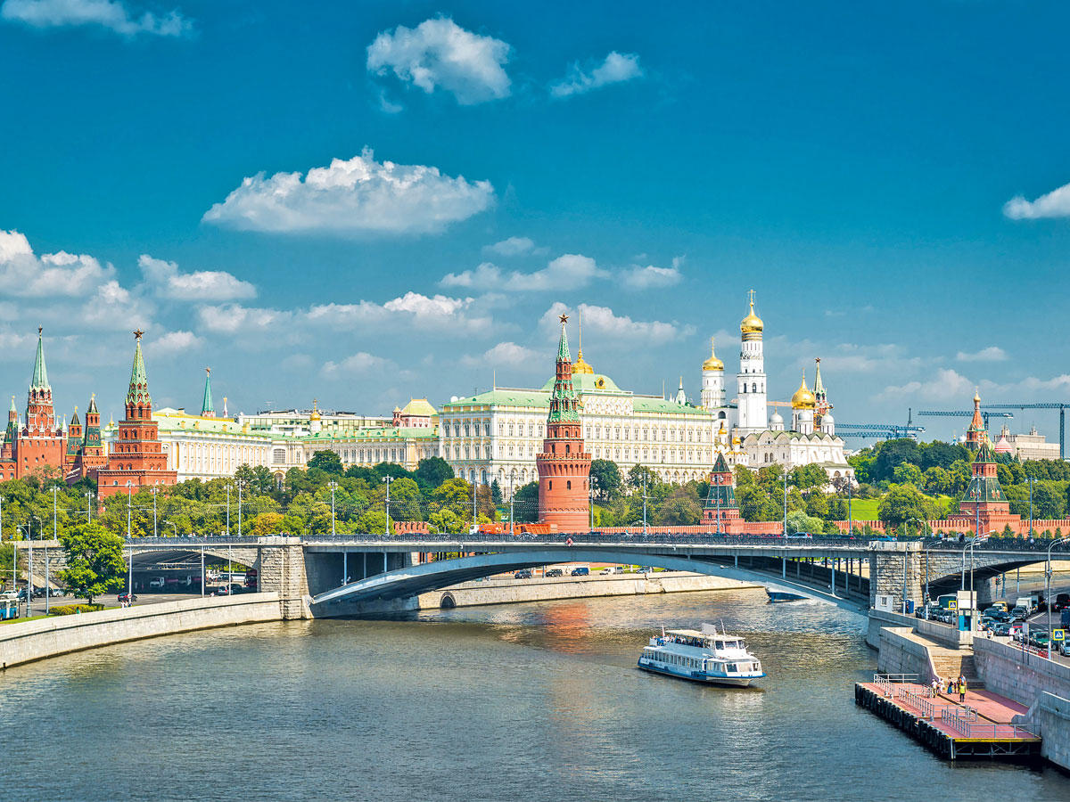 موسكو المفعمة بالحياة