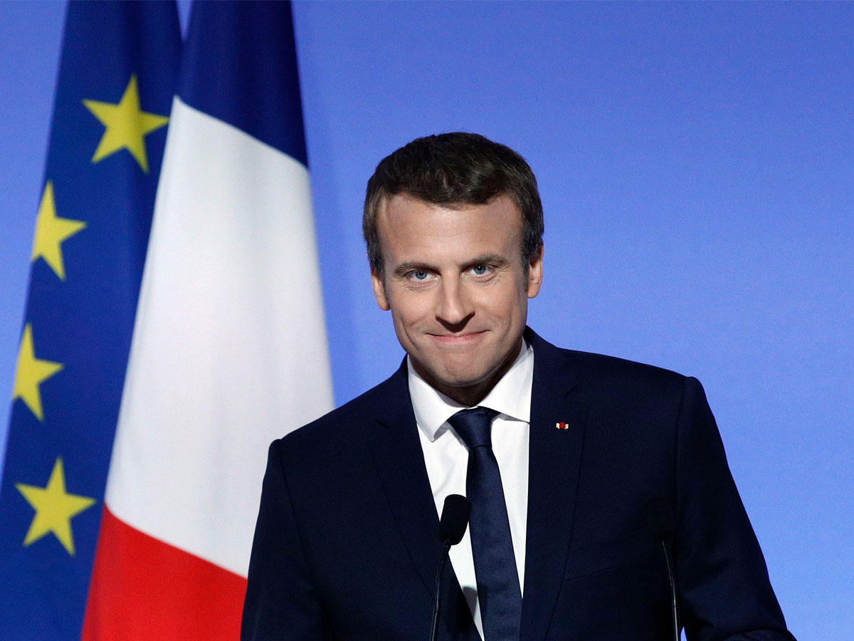 الرئيس الفرنسي إيمانويل ماكرون