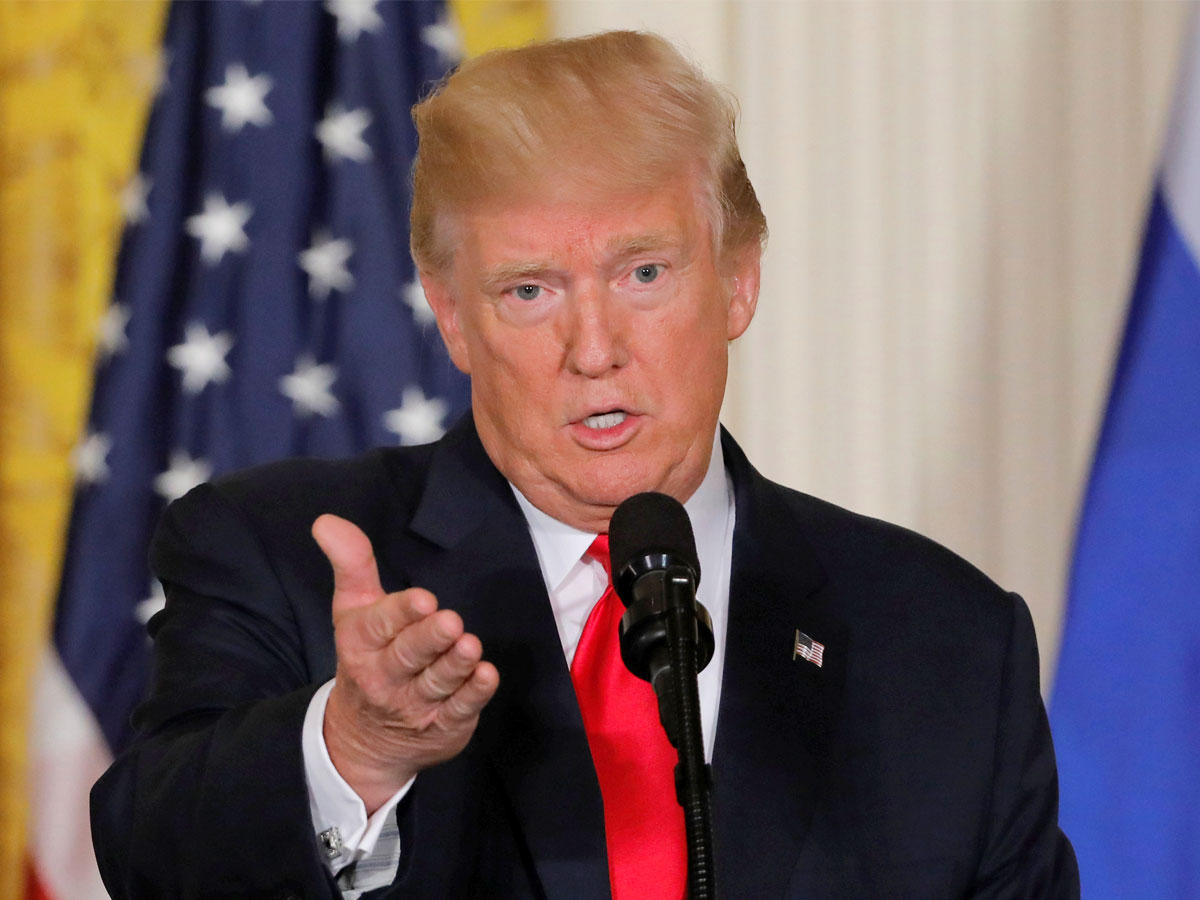  الرئيس الأميركي دونالد ترامب