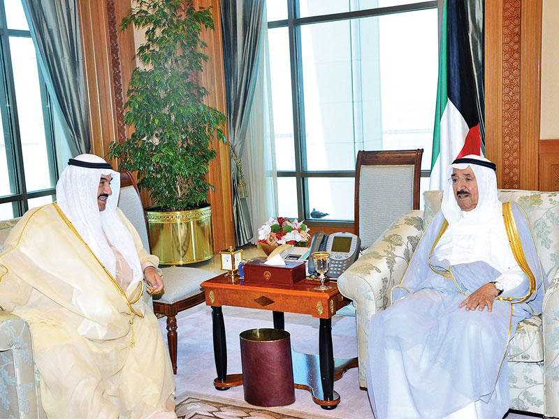 الأمير مستقبلا المحمد أمس