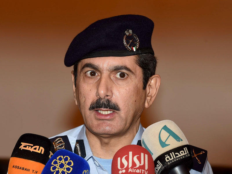 المدير العام للإدارة العامة للإطفاء الفريق خالد المكراد