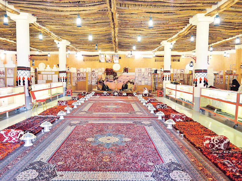 متحف العقيلات من الداخل