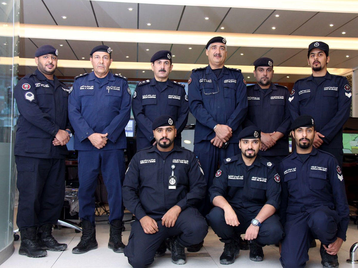 المدير العام للادارة العامة للاطفاء الفريق خالد المكراد تفقد عدداً من المراكز خلال عيد الأضحى