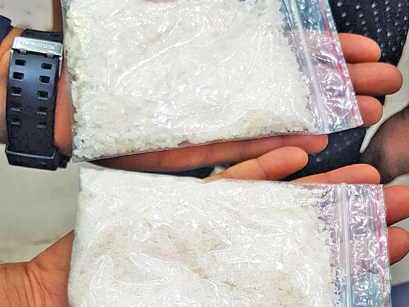 جانب من المضبوطاتn