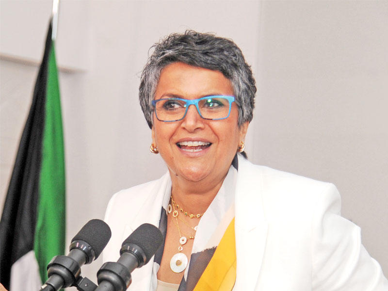  النائبة ‏صفاء الهاشم