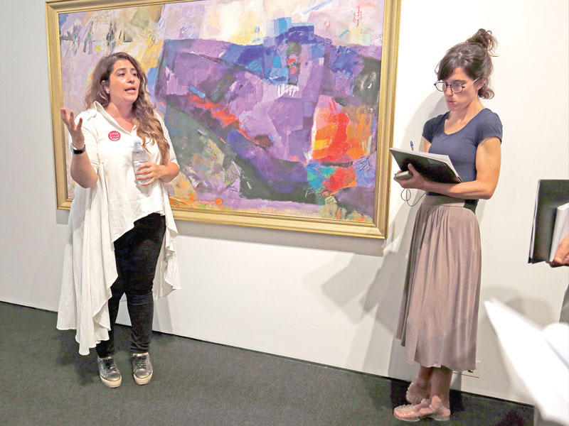 جانب من معرض  «تحيا القدس»