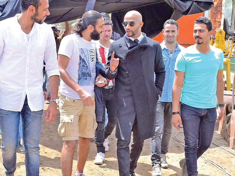 محمد رمضان مع فريق «الأسطورة»