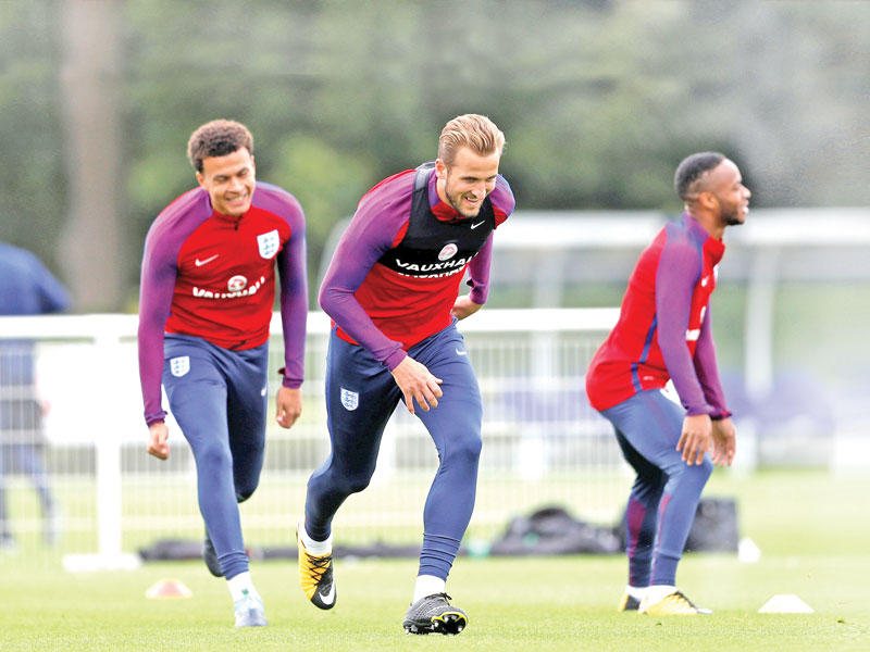 تدريبات المنتخب الإنكليزي