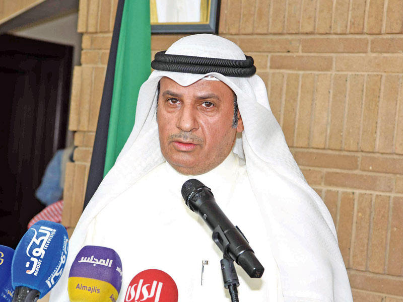 وزير العدل وزير الدولة لشؤون مجلس الأمة د. فالح العزب