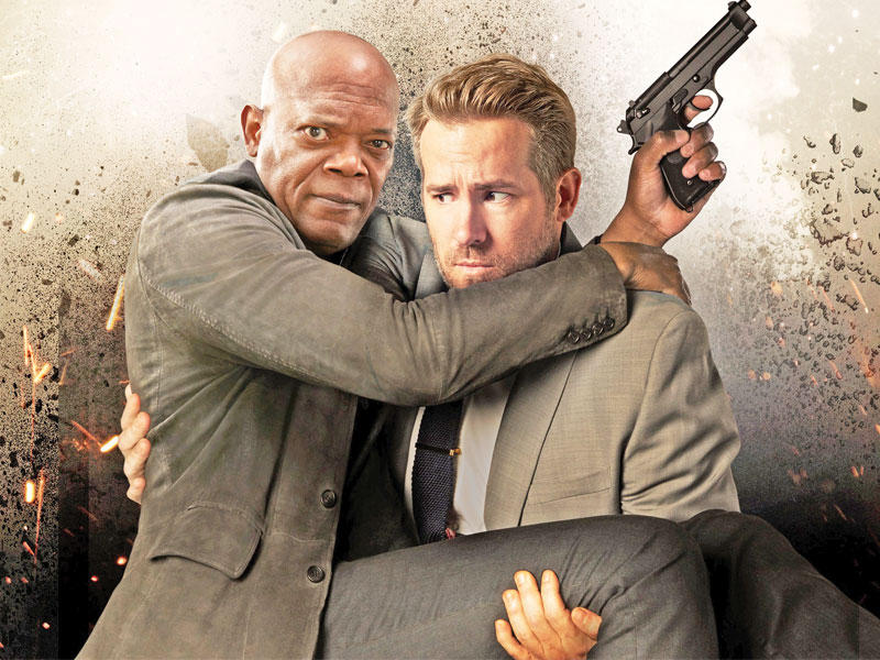 لقطة من «ذا هيتمانز بودي غارد»