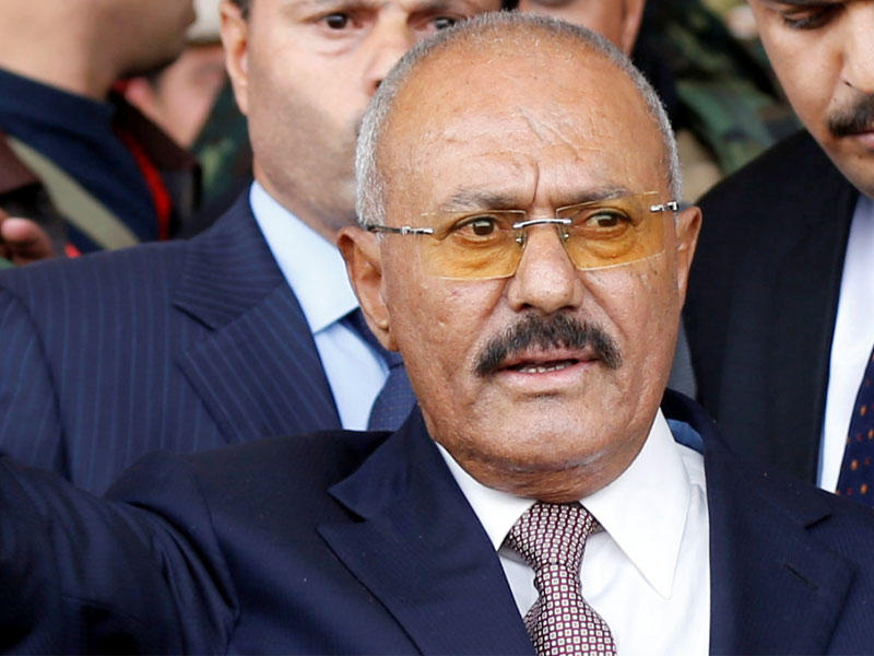الرئيس اليمني السابق علي عبدالله صالح