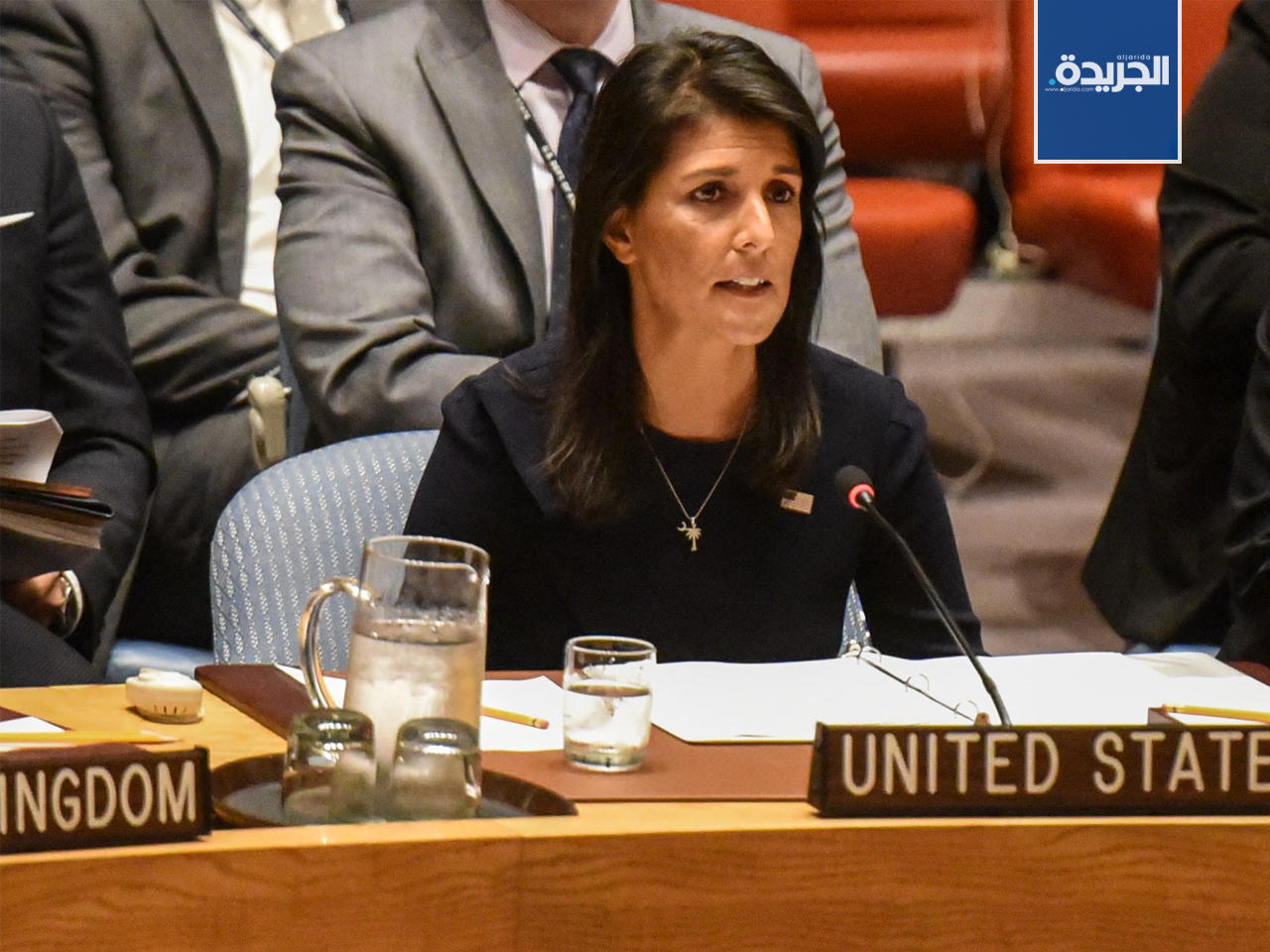 سفيرة الولايات المتحدة لدى الأمم المتحدة نيكي هيلي