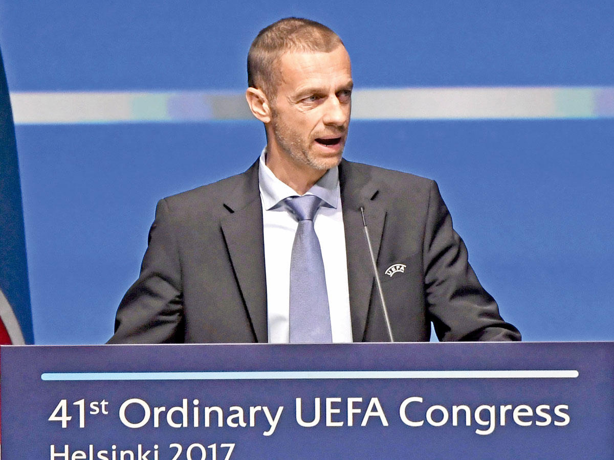 رئيس الاتحاد الأوروبي لكرة القدم سيفرين