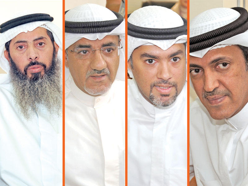 خالد العتيبي - عمر الطبطبائي - خليل عبدالله - نايف المرداس