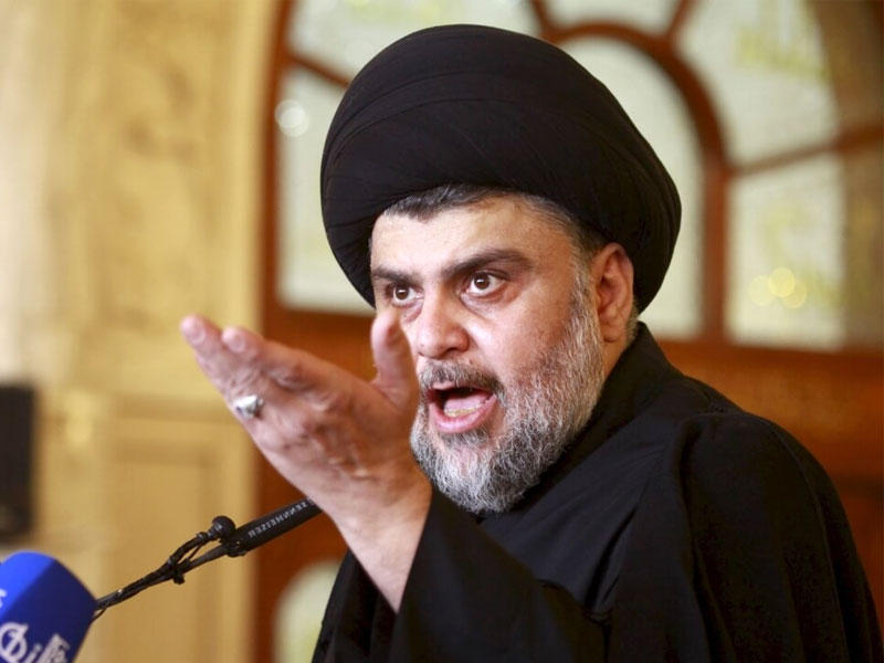 زعيم التيار الصدري مقتدى الصدر