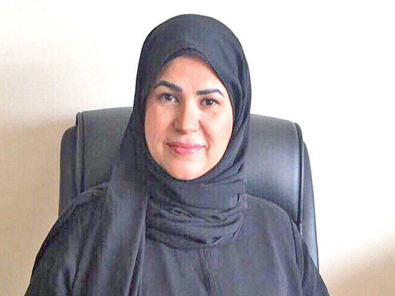 رئيسة قسم التسجيل بمكتب المسجل العام بهيئة التطبيقي، كوثر درويش