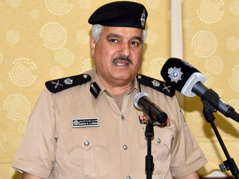 وكيل وزارة الداخلية المساعد لشؤون أمن المنافذ اللواء منصور العوضي