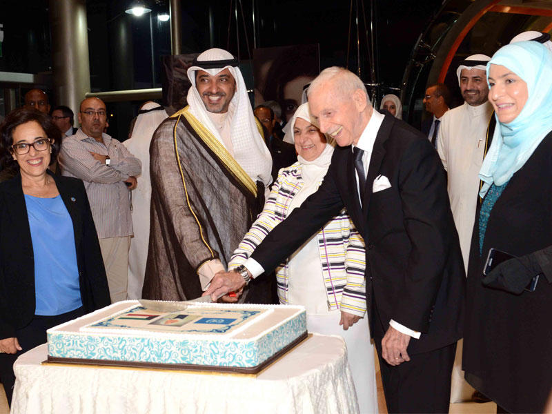 جانب من حفل تكريم للصبيح من منظمة الهجرة الدوليةn