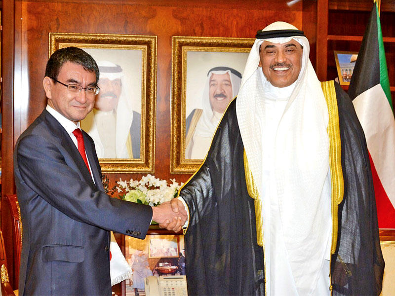 الخالد مستقبلاً وزير خارجية اليابانn