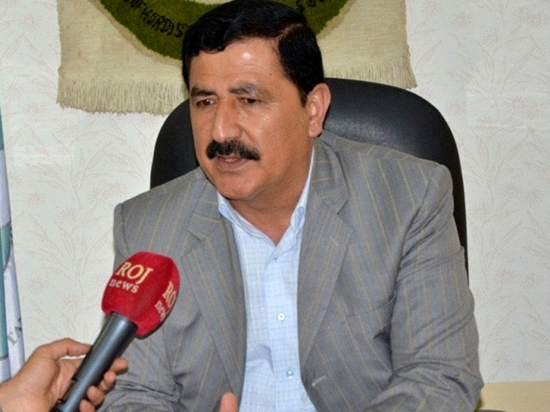 مسؤول حزب الاتحاد الوطني الكردستاني في منطقة مخمور، رشاد كلالي