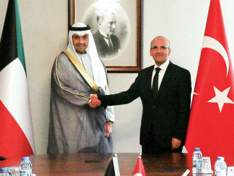 الصالح يلتقى محمد شيمشيك