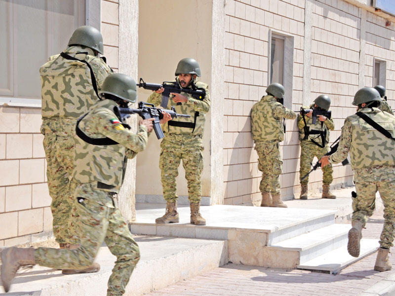 جانب من ختام فعاليات تمرين «ملاحظ الصحراء 1» 