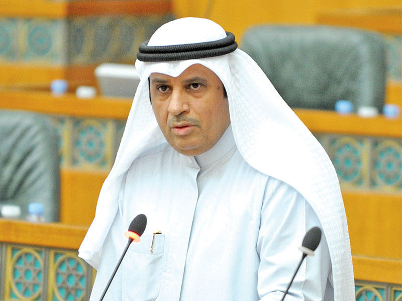 وزير العدل وزير الدولة لشؤون مجلس الأمة د. فالح العزب