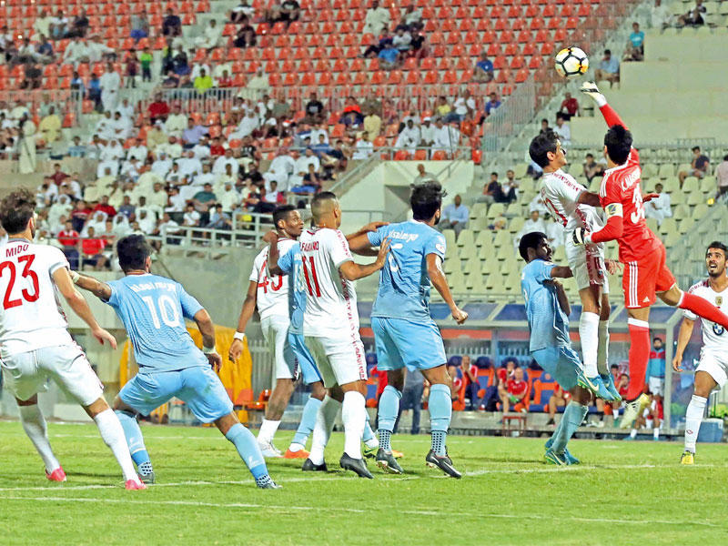 جانب من المباراة