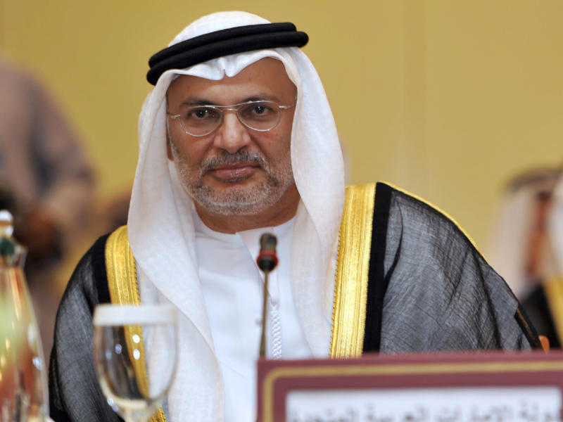 وزير الدولة للشؤون الخارجية بالإمارات أنور قرقاش