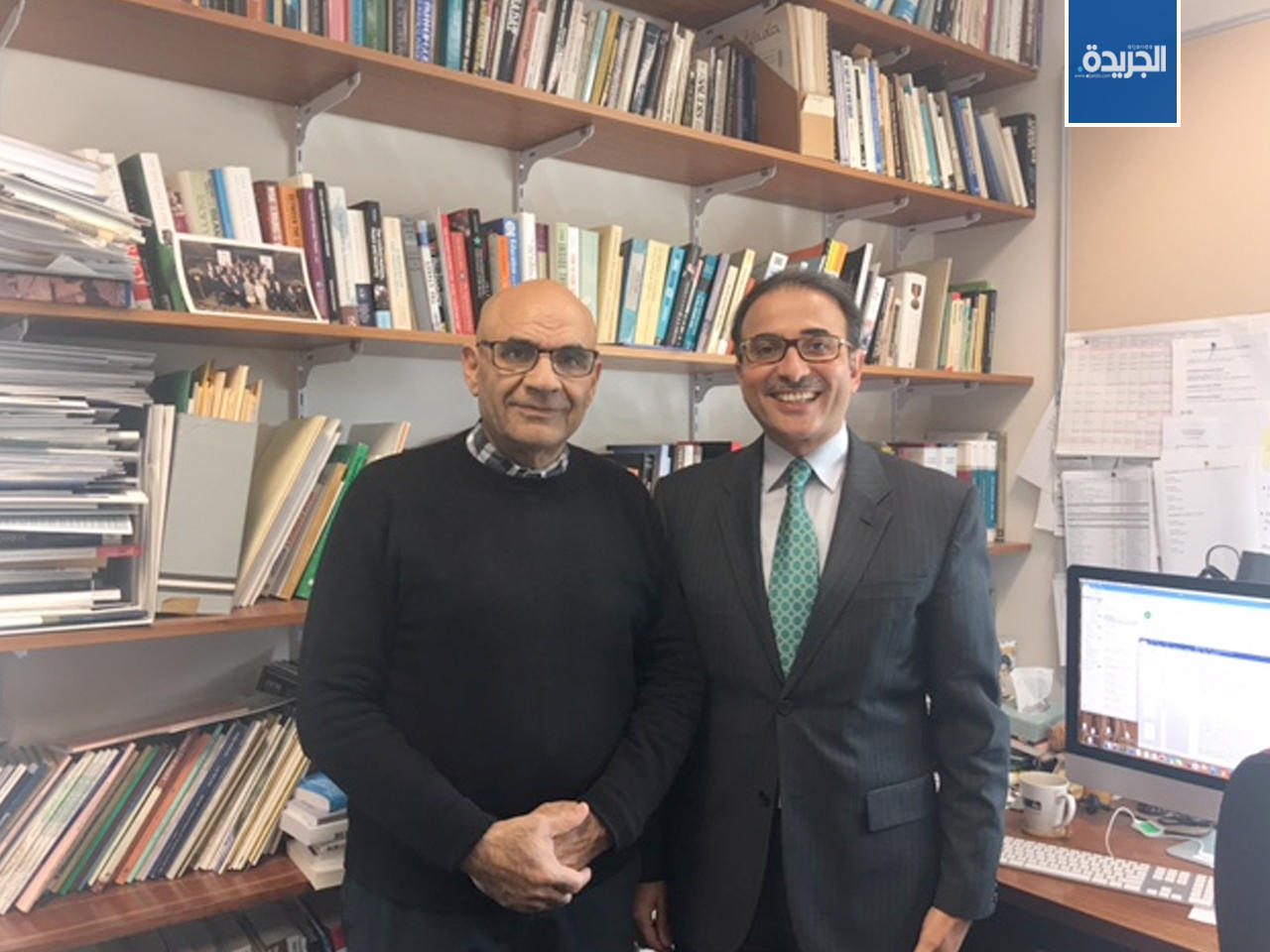 البدر ورئيس جامعة أستراليا الوطنية البروفيسور غاريث ايفانز