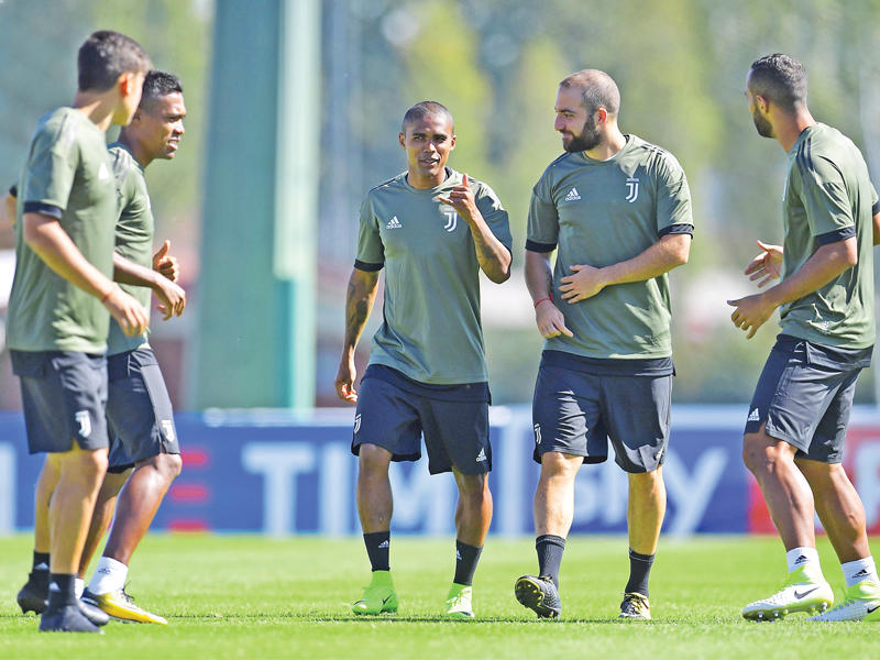 جانب من تدريبات يوفنتوس