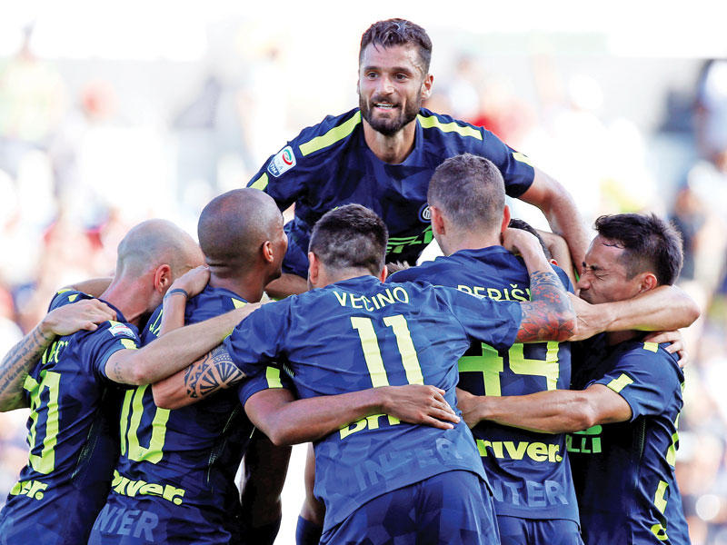 جانب من لقاء سابق للإنتر