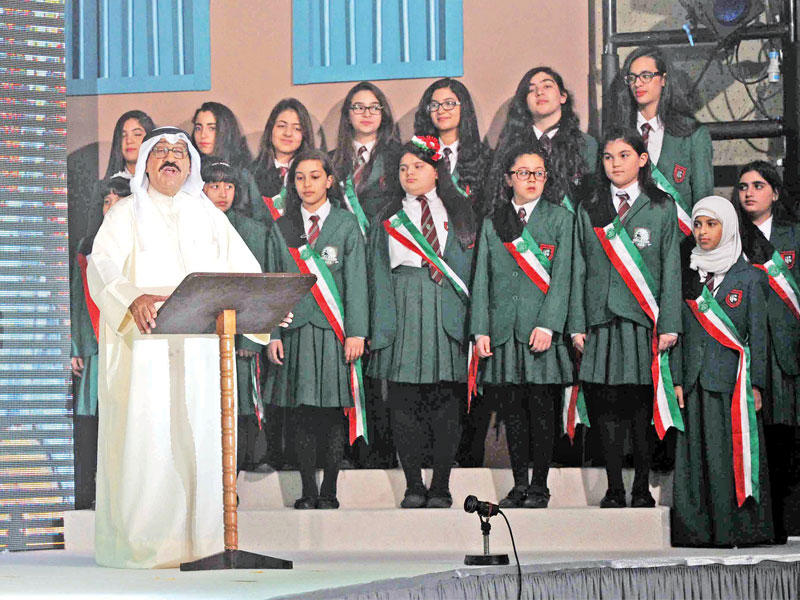  شادي الخليج مشاركاً في أحد الأوبريتات