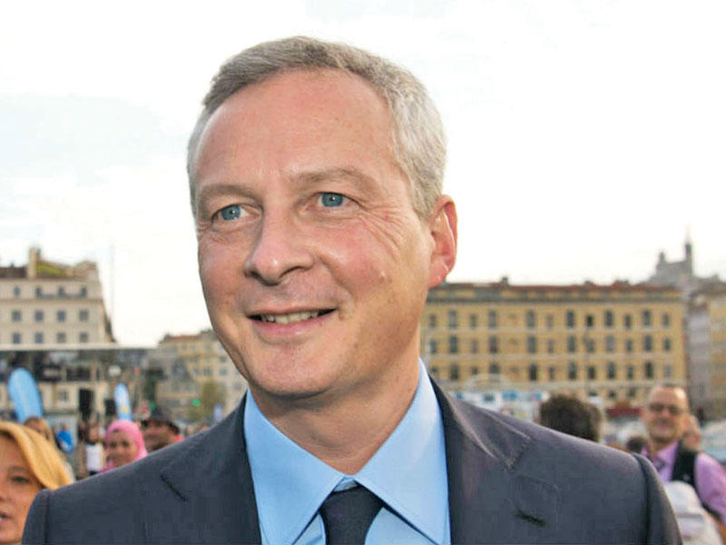 وزير الاقتصاد والمالية الفرنسي برونو لومير