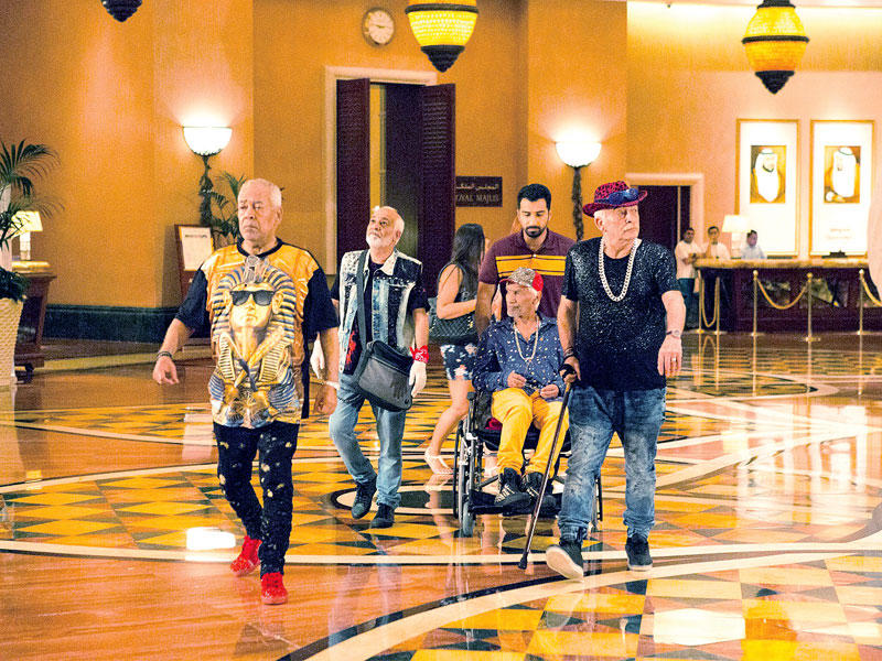 الفرج في لقطة من فيلم «شباب شيّاب»