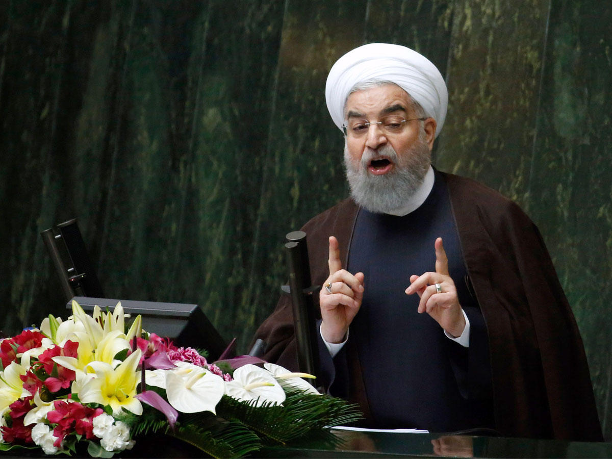 الرئيس الإيراني حسن روحاني