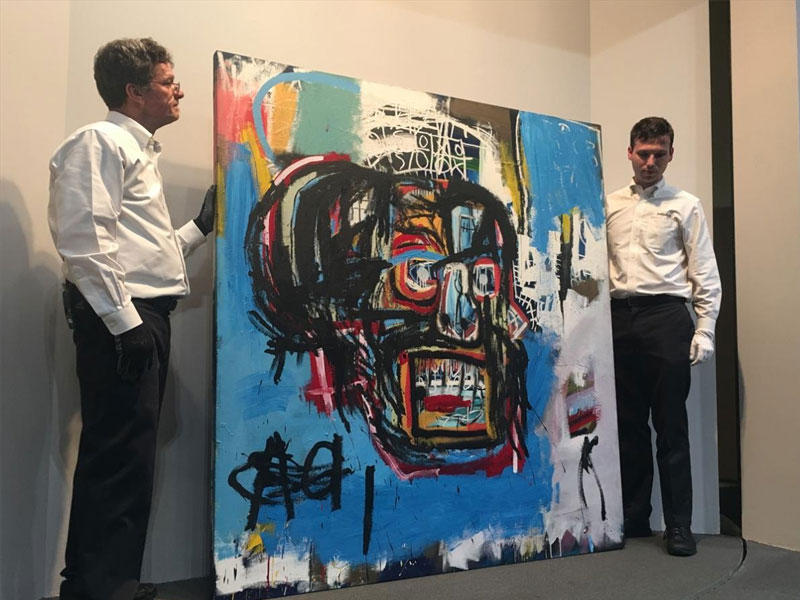 لوحة فنية للرسام الأمريكي جان ميشيل باسكيا