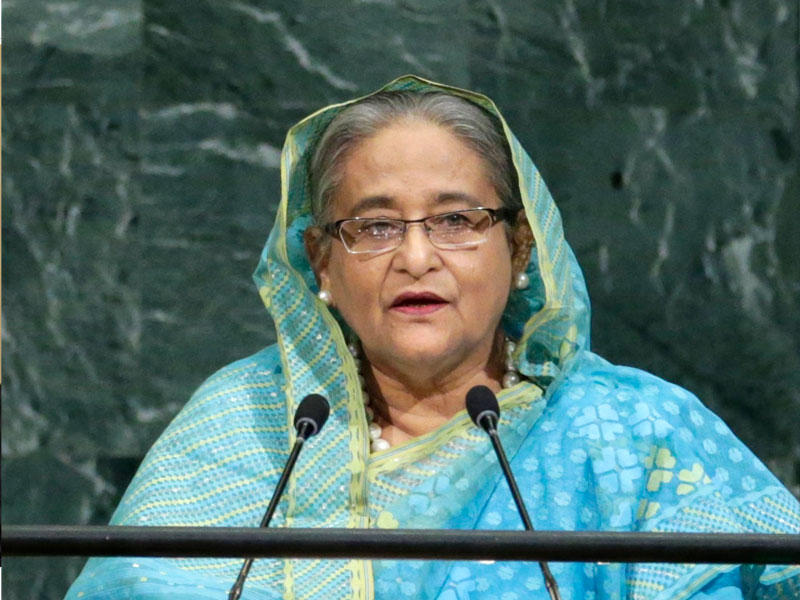  رئيسة وزراء بنغلادش الشيخة حسينة واجد