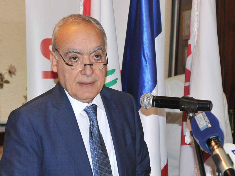  المبعوث الخاص للأمم المتحدة إلى ليبيا غسان سلامة 