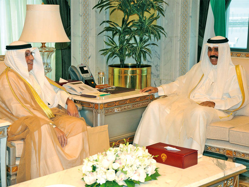 نائب الأمير مستقبلاً الجراح