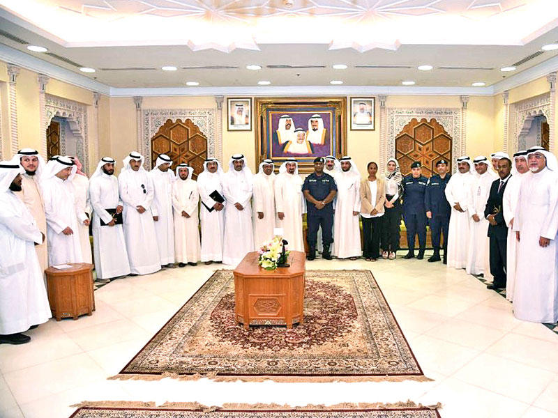 صورة جماعية للتعاونيات المكرمة المشاركة في مشروع المسالخ المؤقتة