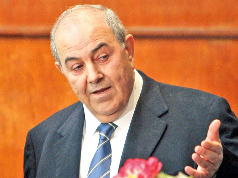  نائب رئيس الجمهورية العراقية اياد علاوي