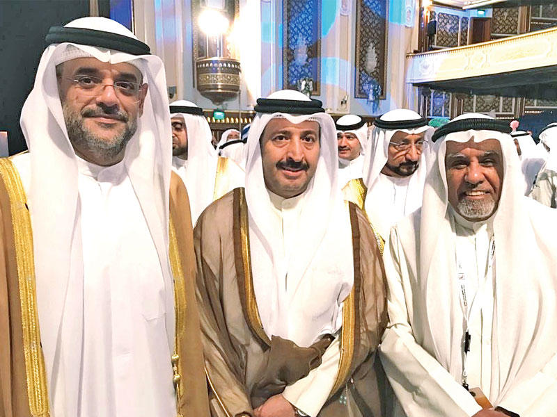 الحجي والقنصل وولي عهد الشارقة