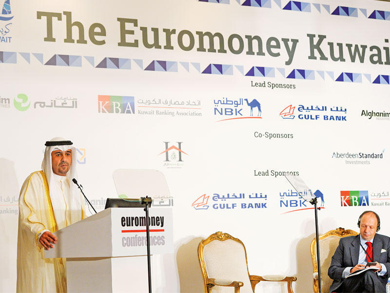 أنس الصالح متحدثاً في المؤتمر (تصوير نوفل إبراهيم)